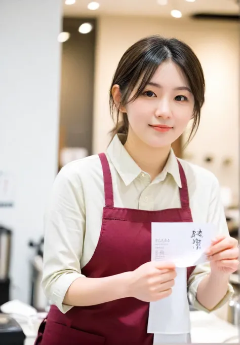 Japanese Supermarket Cashier - Shopping Clerk