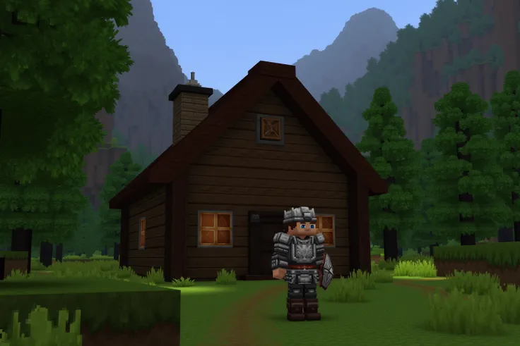 Hytale Style for Flux