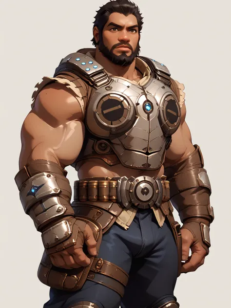 Dominic Santiago (Full Beard) | Gears of War | Pony XL