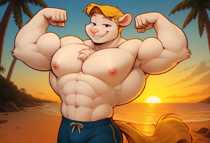 Musclebound Mink (Minerva Mink Comics)