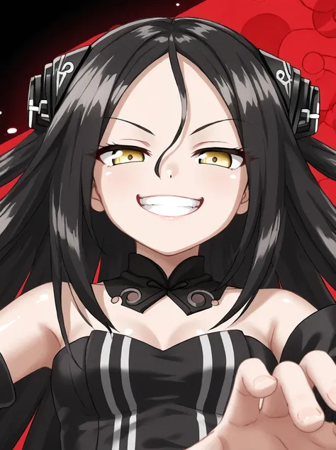 detailed background, shiny skin, rating safe,
<lora:dreamer.pony:1>,
dreamer,
half-closed eyes, evil grin, low angle,