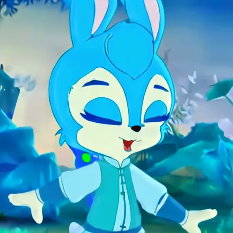 蓝兔 | Lan tu | Blue Ribbit