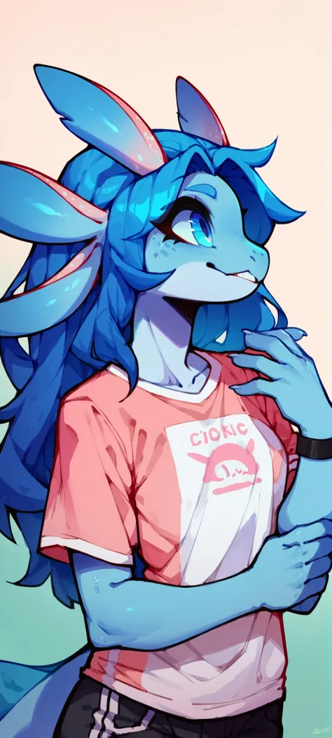 Anthro Axolotl LoRA