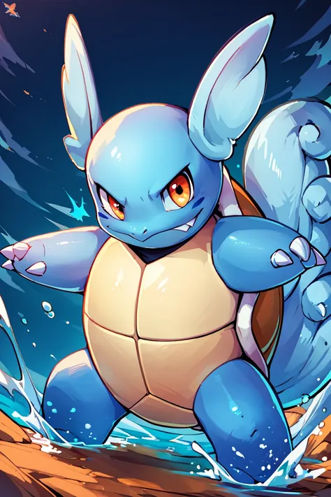 Wartortle (Pokemon) (Pokedex #0008) [Pony & SD1.5]