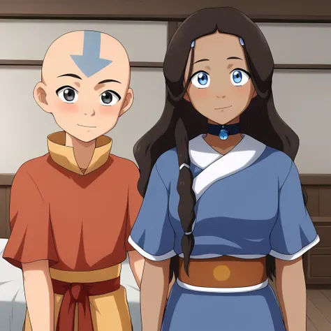 Aang and Katara Together