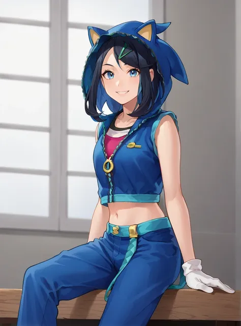 Sonic Hoodie (Project Diva costume)