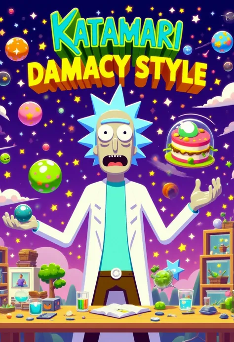 Katamari Damacy Style [FLUX]