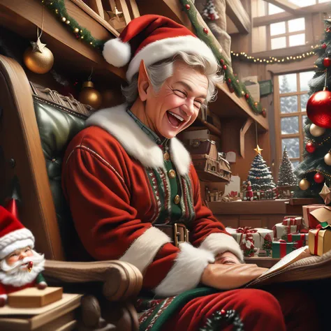 score_6_up,score_5_up,score_4_up,
<lora:Wolvies_Christmas_Elf_v241212.1436:1> xmas_elf, male elf, old, (eyes open:1.1), Christmas, holiday, complex background, loading presents in Santas sleigh, in Santas workshop, North Pole, concentration, laughing, real...