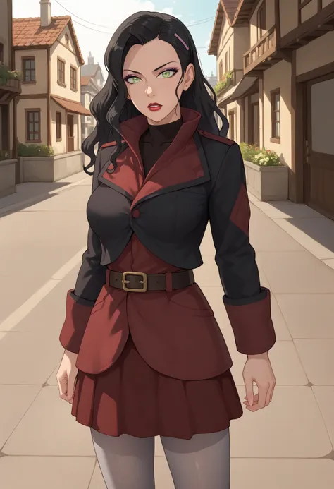 Asami Sato, (The Legend of Korra, Four Elements Trainer), LoRA, PonyXL