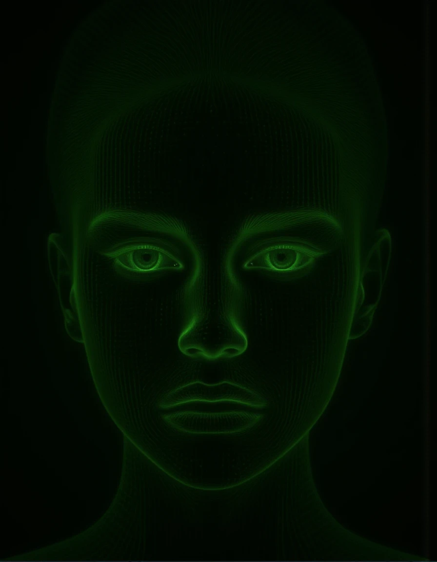 a beautiful digital image  of a digital world shape of a female face, green theme<lora:digital_512_dev_f1_k:1>  <lora:rachael_lange_v2_512_dev_f1_k:1>