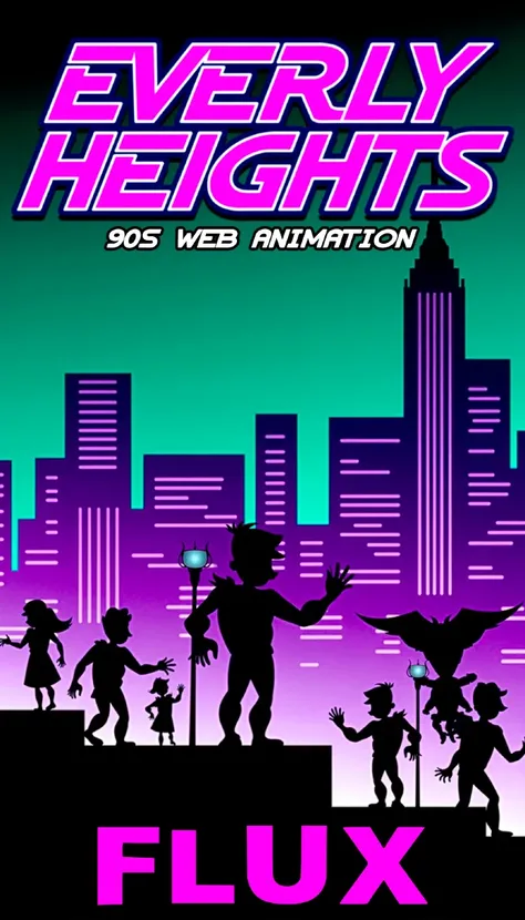 Everly Heights 90s Web Animation (FLUX)