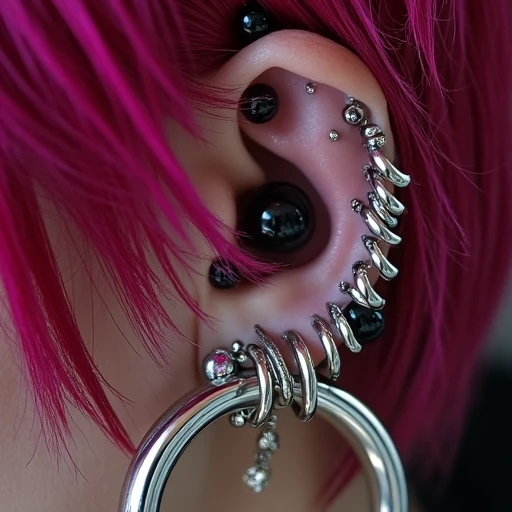 Heavily pierced ears Flux (v1.1)