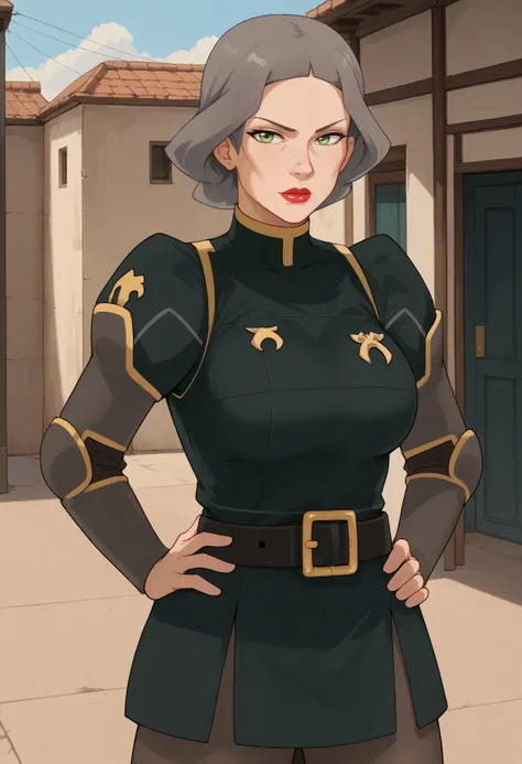 Lin Beifong, Chief of Police of the Republic City, (The Legend of Korra, Four Elements Trainer), LoRA, PonyXL