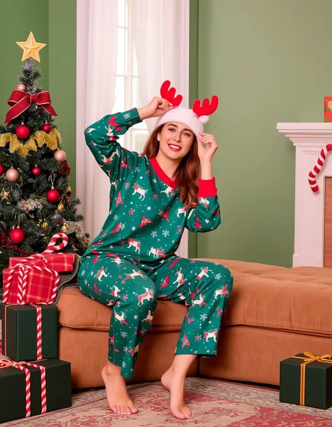 Christmas PJ's Female