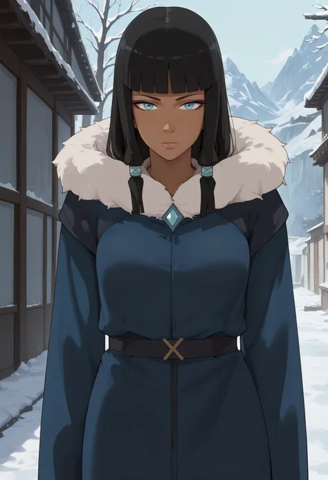 Desna and Eska, twin son and daughter of Chief Unalaq, (The Legend of Korra, Four Elements Trainer), LoRA, PonyXL