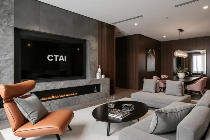 CTAI-Living room style modern