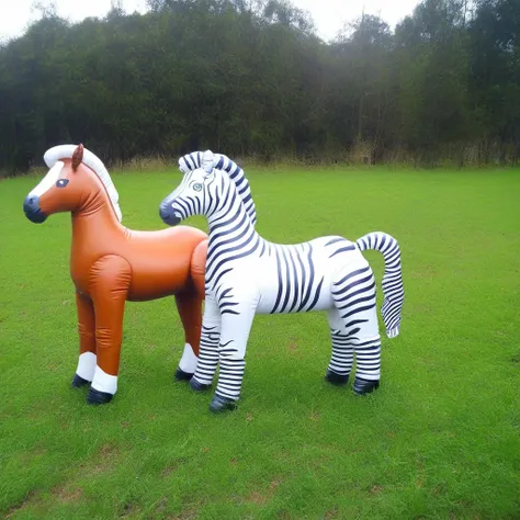 inflatable zebra and some horses - v1.0 - embedding