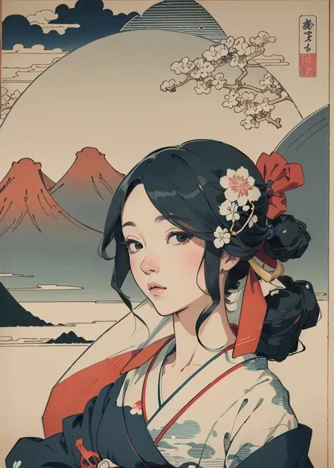 Ukiyo-e style