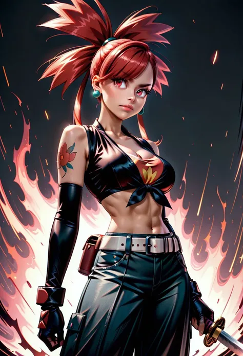 Flannery: Fiery Passion | アスナ (Pokemon) [Illustrious & Pony]