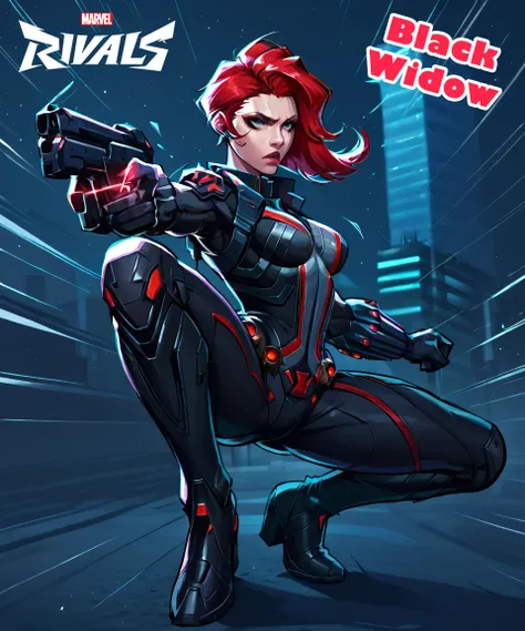 Marvel Rivals - Black widow - | PONY XL |