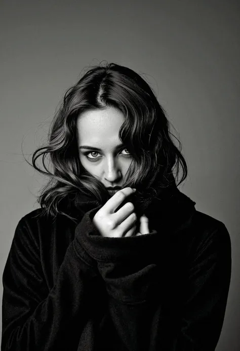 Dramatic Portrait Black & White