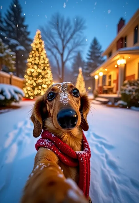 Dog Selfies Holding Phone