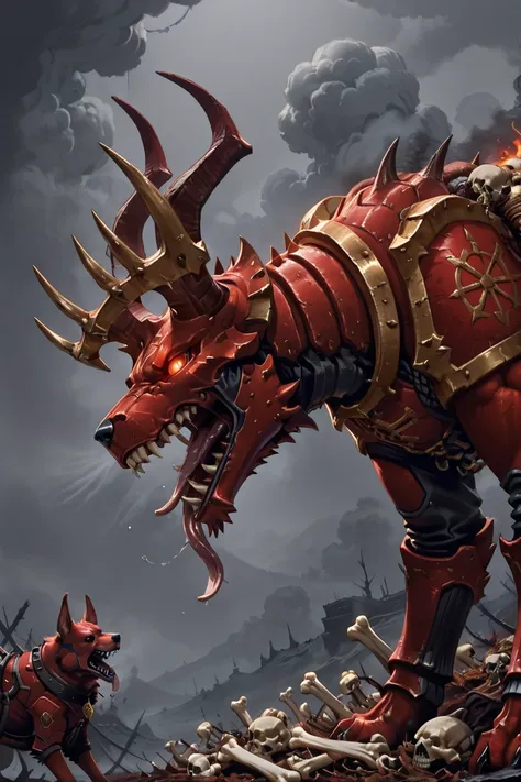 Khorne World: Demon World Morph (Warhammer 40K) [Illustrious & Pony & SD1.5]