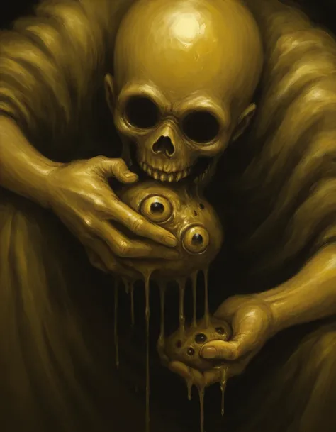 Dark Fantasy Painting IllustriousXL