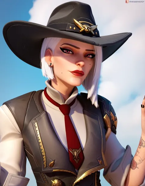 Ashe Overwatch 1 base skin (Pony & Illustrious)