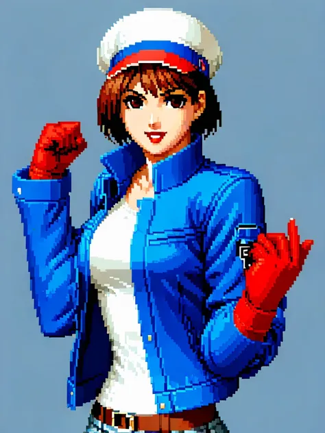 The King of Fighters Victory Portrait [Pixel Art]