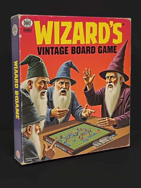 Wizard's Vintage Board Games