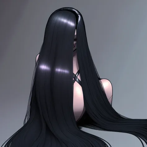 Long hair bdsm