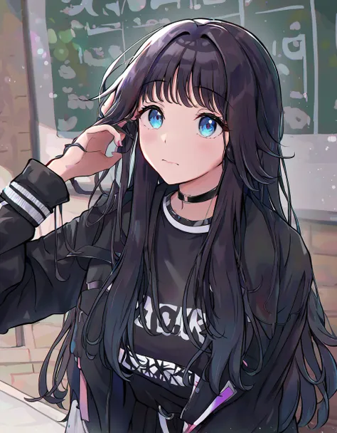 1girl, waguri kaoruko, kaoru hana wa rin to saku <lora:na_waguri_kaoruko_r32:1.0> ((streetwear outfit)), solo, (masterpiece), best quality, amazing quality, very aesthetic, absurdres, newest, artist: niwa haruki <lora:animagine_fixhand_v1:1.1>