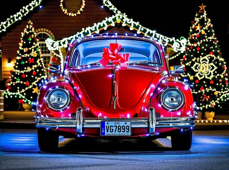 Christmas lights for cars (Flux)