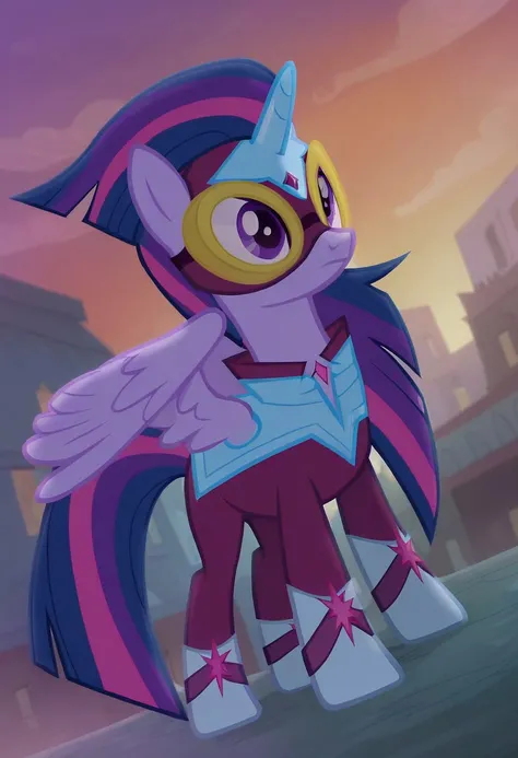 Twilight Sparkle Masked matter dash horn - NatMontero