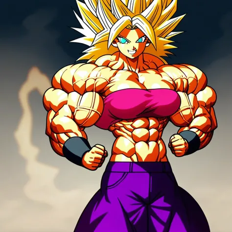 Super Saiyan Third Grade Caulifla Test