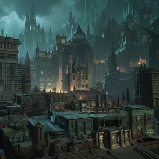 Warhammer 40k City Scenes