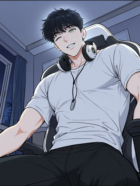 (No mask) Ahn Jiwon || BJ Alex