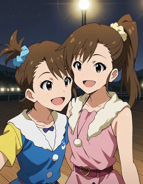 Ami and Mami Futami (The iDOLM@STER 2011 anime art style) - Pony