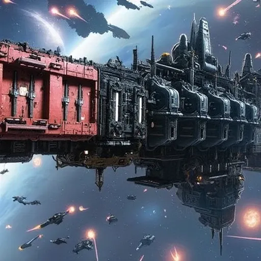 40k Imperial Space Ships