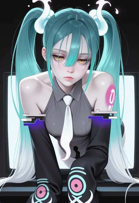 [IllustriousXL v0.1] Ghost Miku | Project Voltage