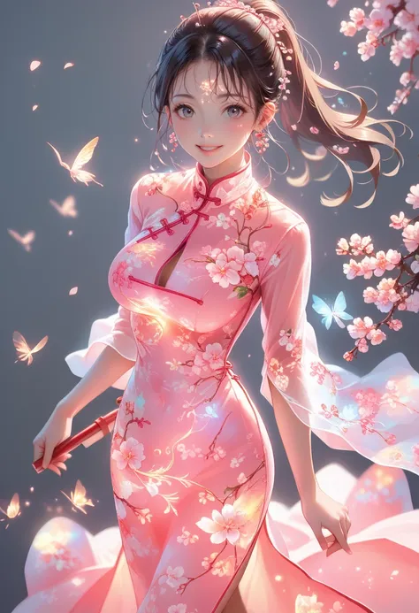 Glowing Cheongsam(China Dress)