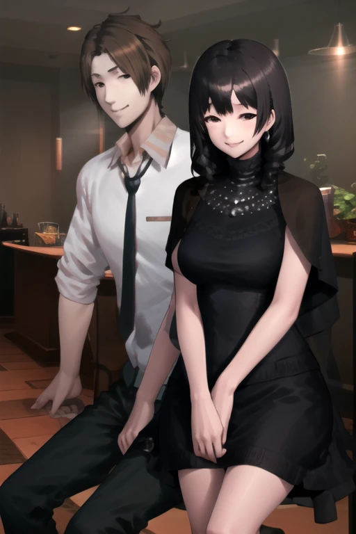 Seiji Amanome x Natsumi Kijima (Spirit Hunter NG)