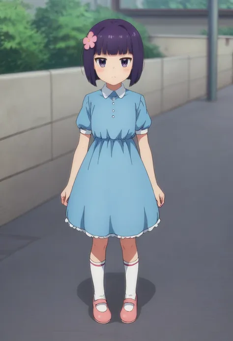 score_9, score_8_up, score_7_up, , <lora:add-detail-xl:3>,
BREAK
<lora:misuzu_flashback:0.8>, misuzu, 1girl, purple eyes, purple hair, short hair, bob cut, hair flower, blue dress, puffy sleeves, socks, pink shoes, blush, closed mouth,
BREAK
solo, , standi...