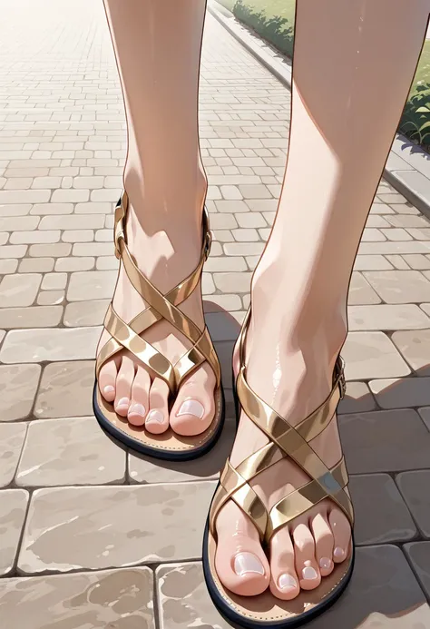 Cross-Strap Sandals (IL/PD/XL)