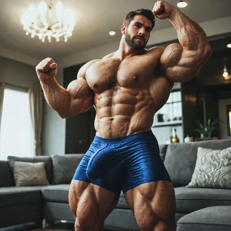 Realistic Hyper Hung Muscular Gay Concepts