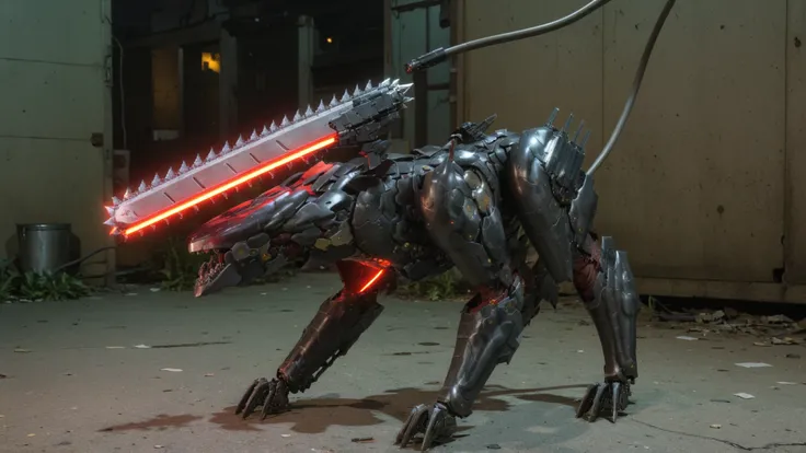 Blade Wolf - Metal Gear Rising [Mech][Creature] [SDXL]