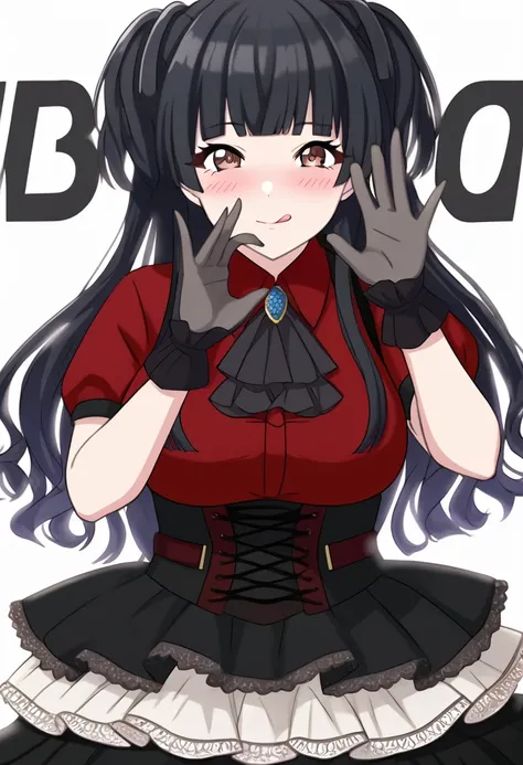 Togawa Sakiko 豊川祥子 (Bang dream! Ave Mujica) black_dress no_mask [pony, ]