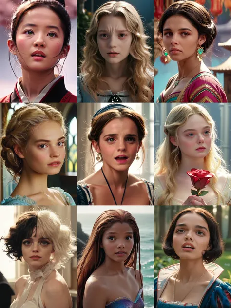 Disney Princess Live-Action Character Collection LoRA