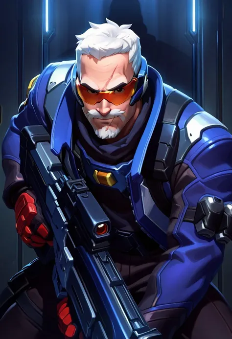 Soldier : 76/Jack Morrison (Multiples outfits in versions below) from Overwatch (Illustrious XL)